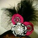 headband over the top